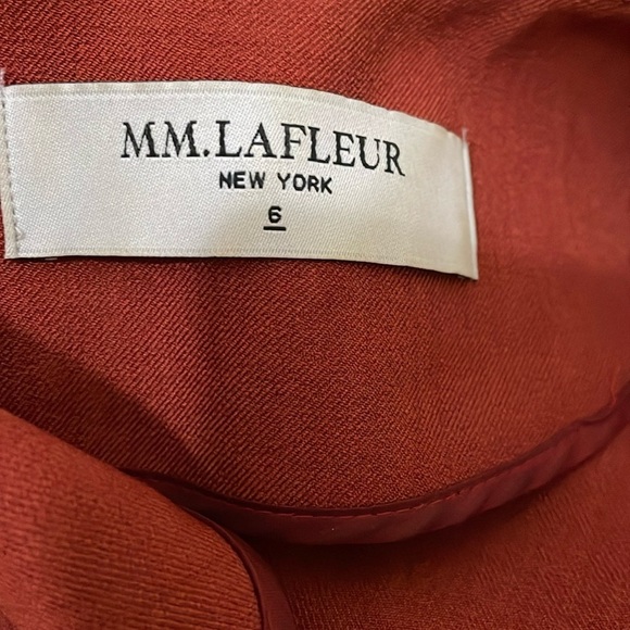 MM.LaFleur Rust Dress - Picture 2 of 16